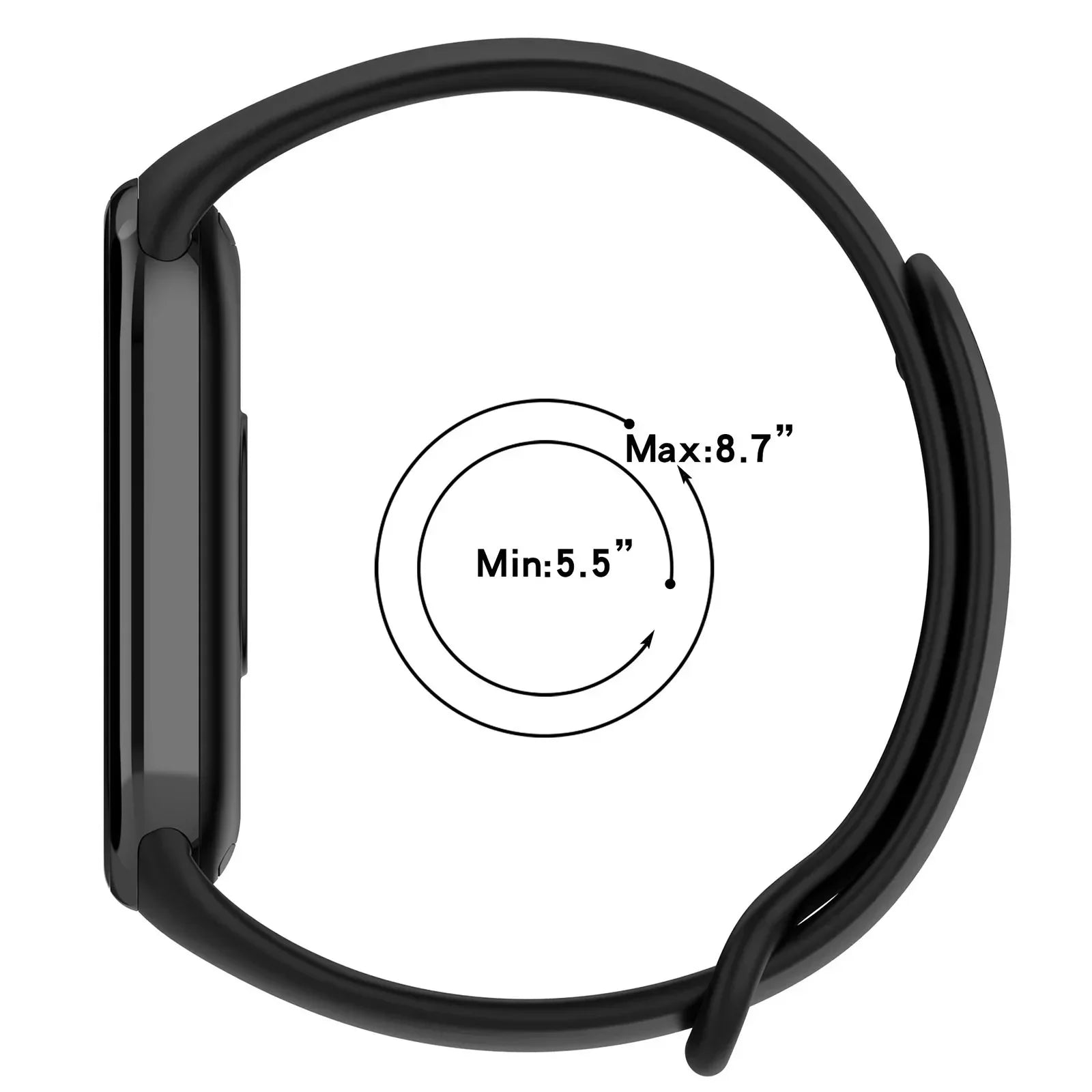 2025 Strap for Xiaomi Mi Band 10/9/8 NFC Bracelet Silicone Wrist Miband 9 NFC Replacement pulsera correa Sport Strap