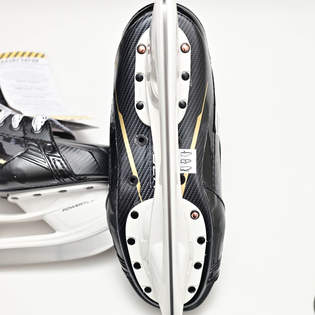 [Gold Skate]Carbon Fiber Composite Steel Blade, Real Ice Hockey, Customizable Performance, Fit Light