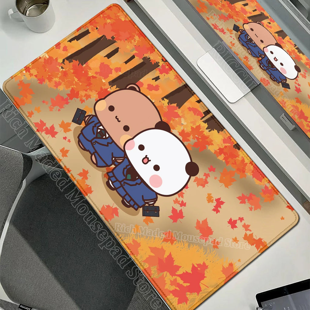 Cartoon Bubu Dudu Cute Deskmat Xxl Gamer Mouse Pad Anime Computer Table Mat Pc Accessories Mousepad Large Mats Office Mause Pads
