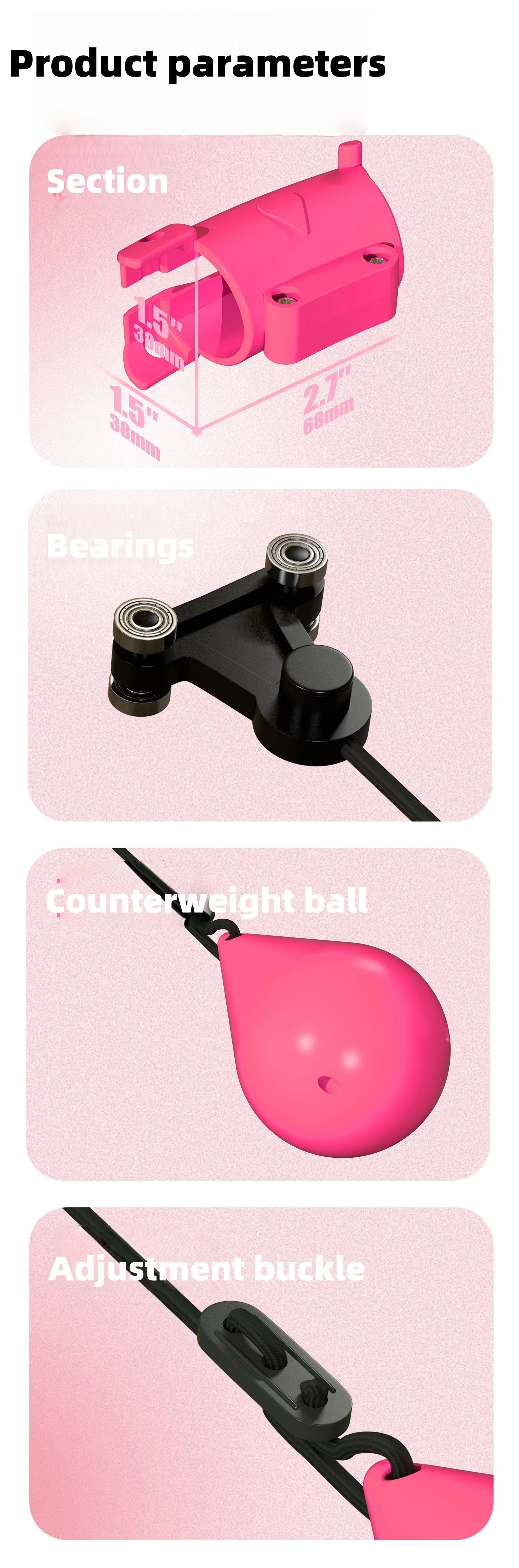 Fitness circle, detachable hula hoop, abdominal fat reduction hula hoop, women's home-use fitness body massage equipment