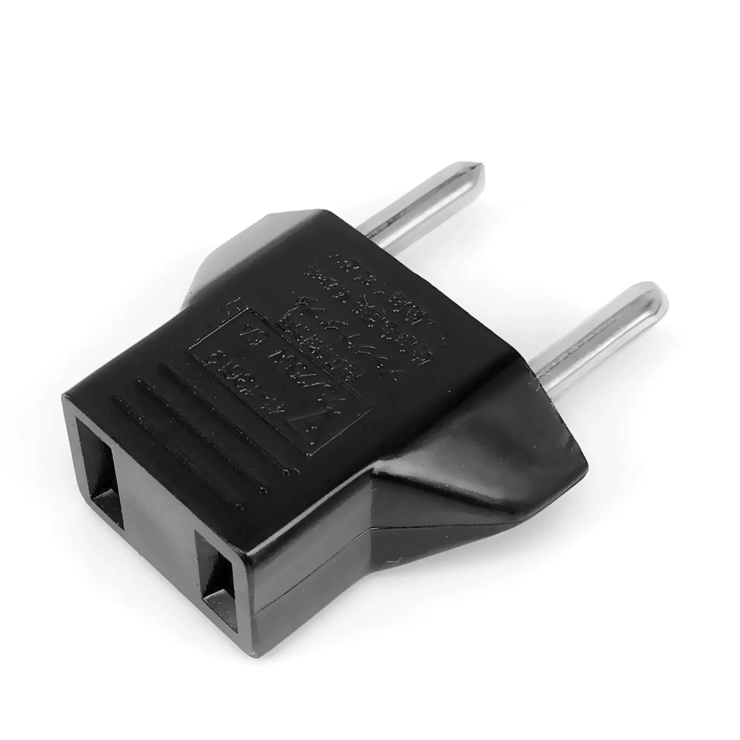 1pcs US/EU American Socket Adapter 2pin 4.0mm European EU To US plug Power adapter Converter Electrical Socket  Outle