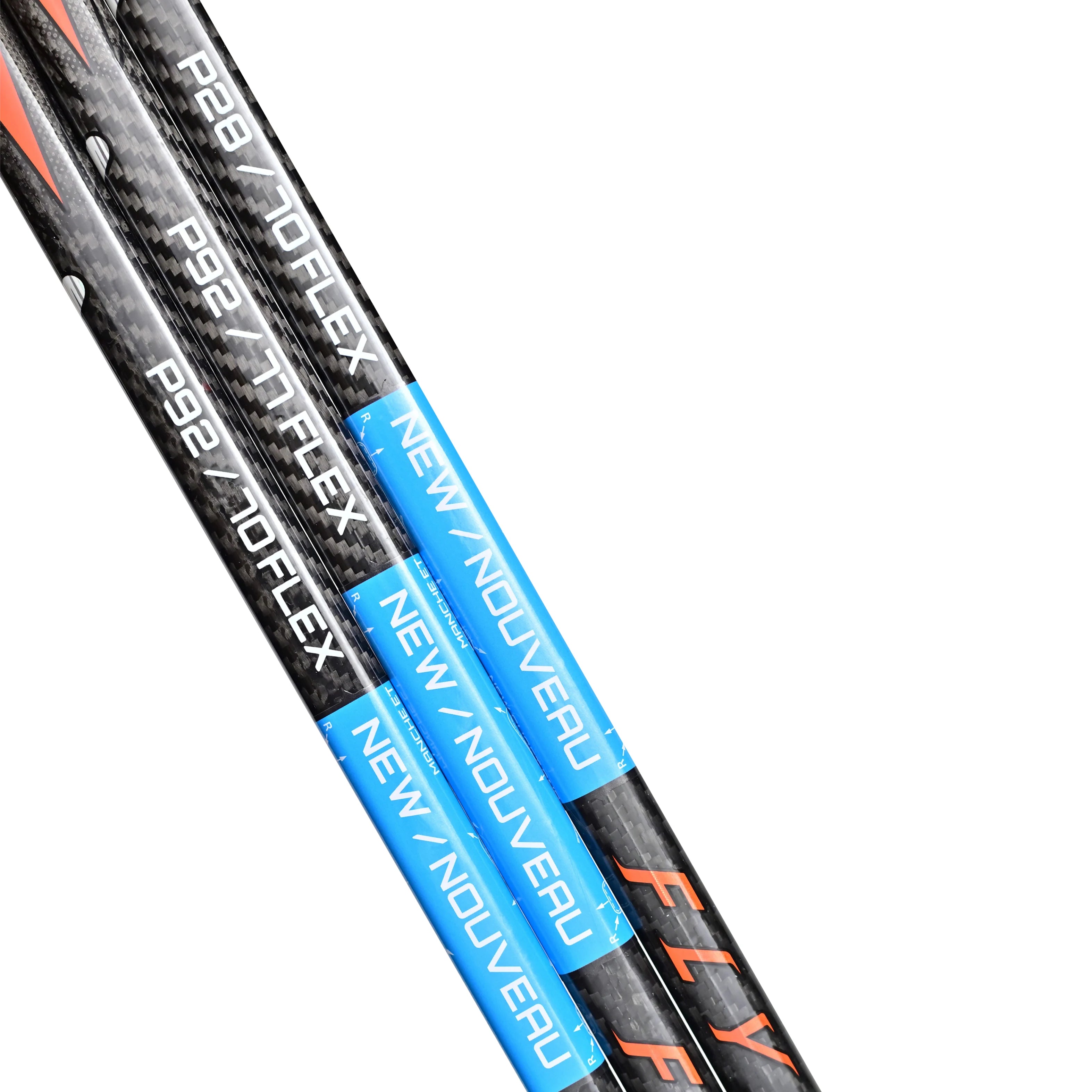 [2-PACK][Special Color][RED Hyperfly]New Hyperfly Ice Hockey Sticks Blank Carbon Fiber Ice Hockey Sticks  P92 P28 P29