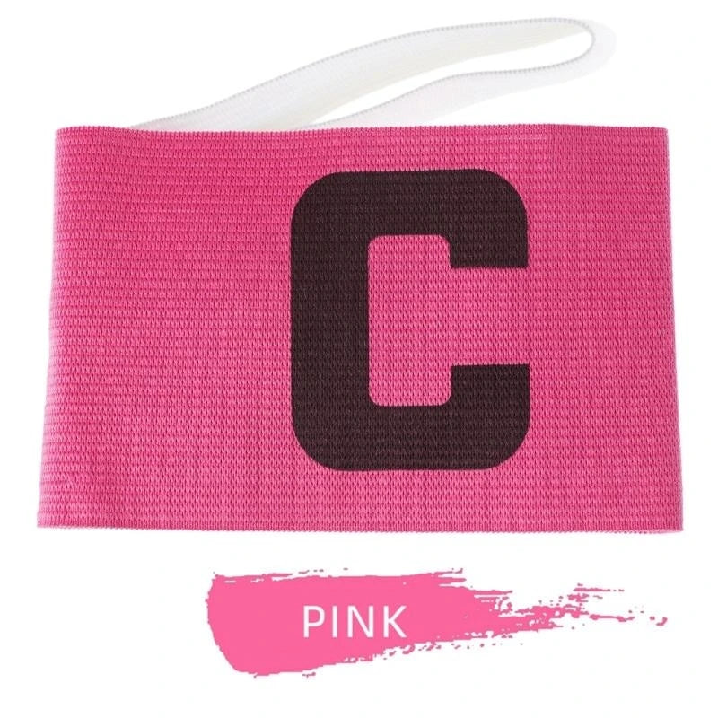 Sports Captain Arm Bands Adjustable Outdoor Football Player Captain ArmBands Elastic Soccer Captain Armband Enduring