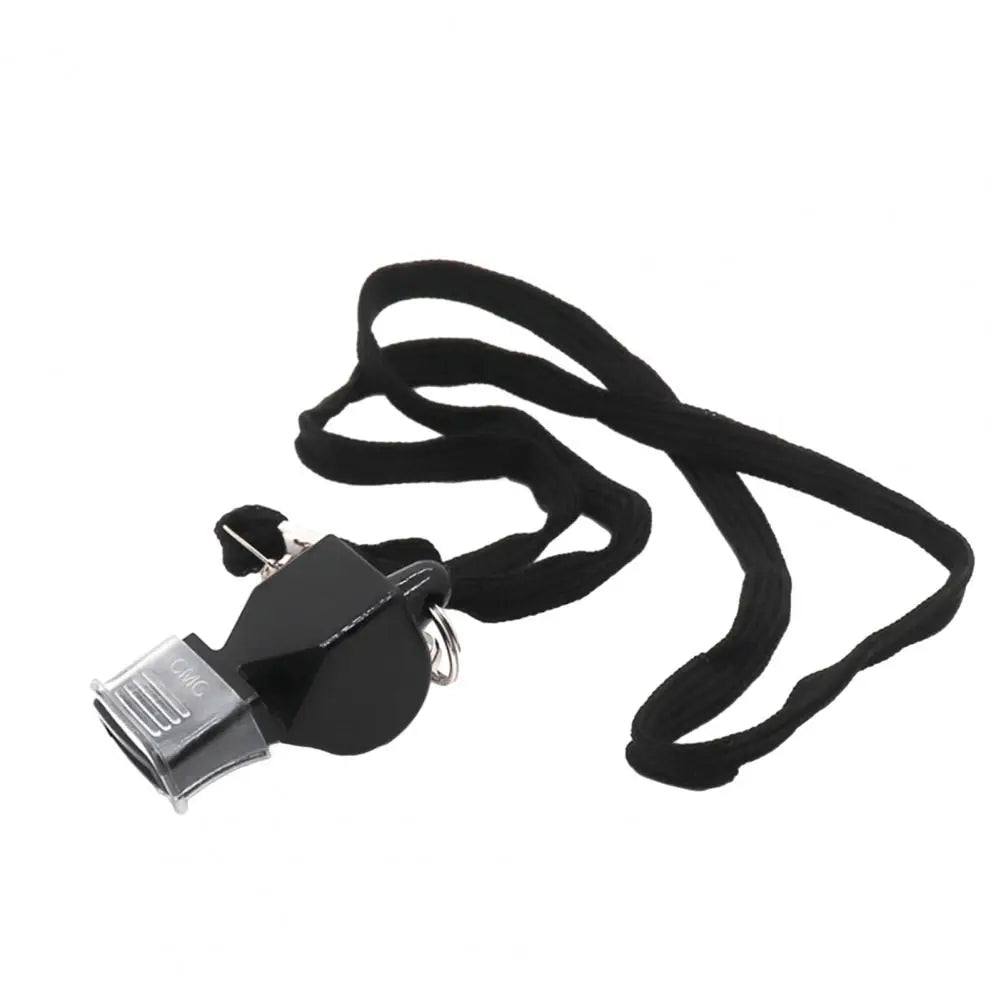 Loud Pea-shaped Whistle 120 Decibel Whistle Professional Sports Whistle Set with Lanyard Mouth Grip for Coaches Referees