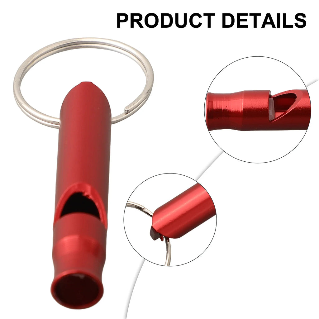 45*8mm Mini Survival Metal Whistle  Distress Pet Training Feeding Helper Outdoor Training Whistle Dogs Repeller Pet Training