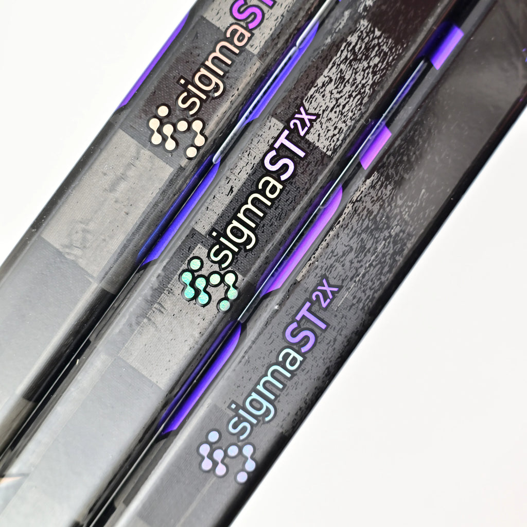 [3-Pack][SR][LKP][Random Color] Tigger 10 CLK Ice Hockey Stick Senior Classic Low Kick Point With Grip Carbon Fiber P29 P92 P28
