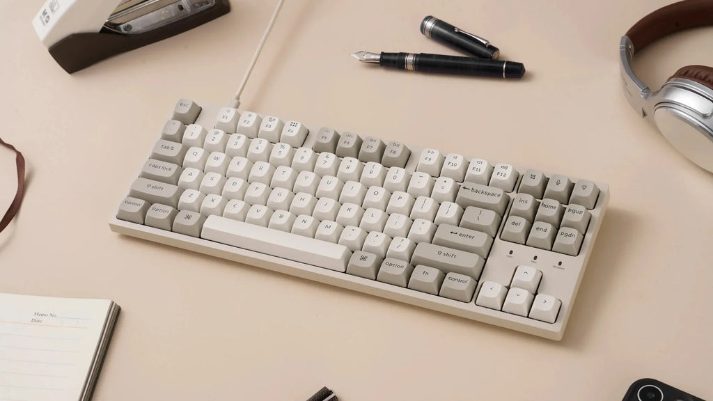 Keychron C1 Pro 8K QMK Wired Custom Mechanical Keyboard TKL Layout Hot-Swappable PBT Keycaps