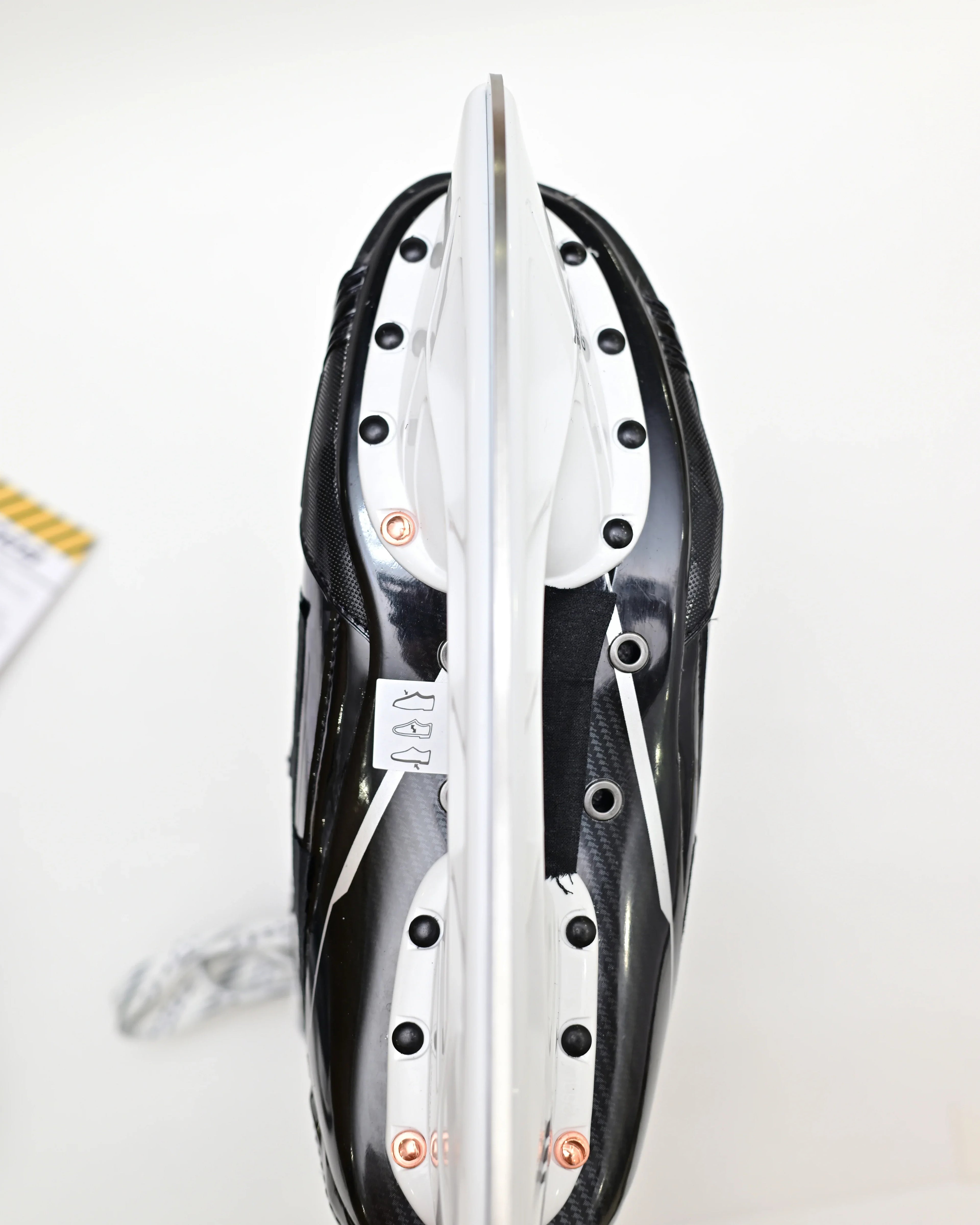 Thermalform Heat Molding hockey Skate Curv Composite Steel Blade Real Ice Hockey Carbon Fiber Customizable Performance Fit Light