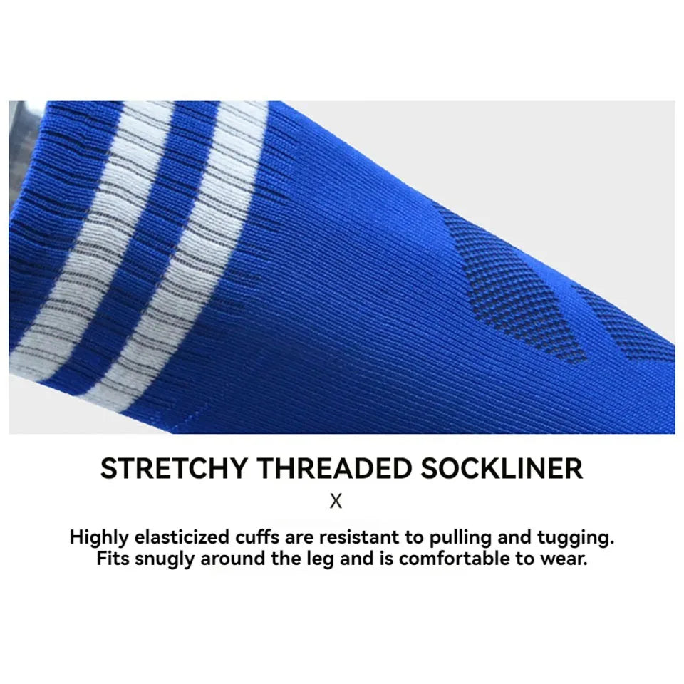 Loogdeel 26-45 Children Adult Football Sports Long Knee Socks Kids Soccer Baseball Adults Legging Stockings Children Sports Sock