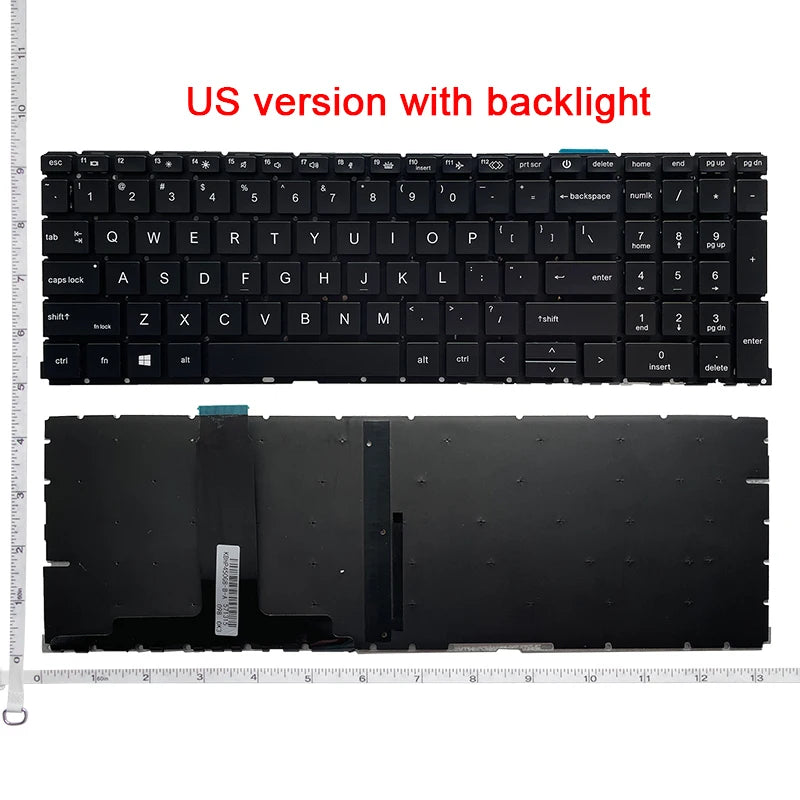 US/RU/SP keyboard For HP ProBook 450 G8/455 G8/455R G8 450 G10/455 G10/455R G10 650 G8/650 G9/650 G10/655 G8/655 G9/655 G10
