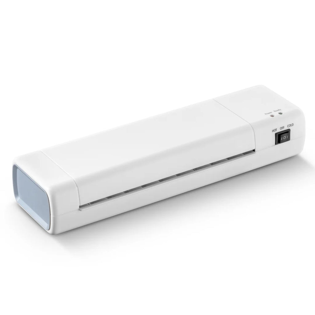 New Plastic Sealer with 10 Sheets Laminating Film, 9 Inch Hot and Cold Laminator, Hot and Cold Laminator for Home School Office