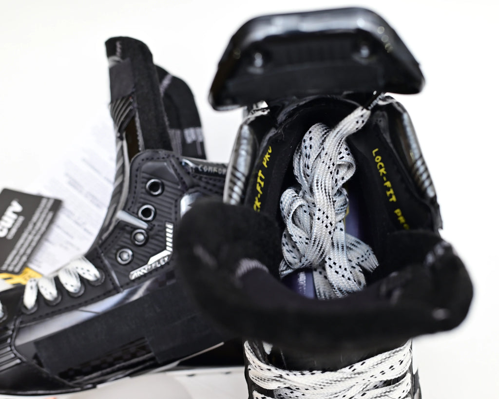 Thermalform Heat Molding hockey Skate Curv Composite Steel Blade Real Ice Hockey Carbon Fiber Customizable Performance Fit Light