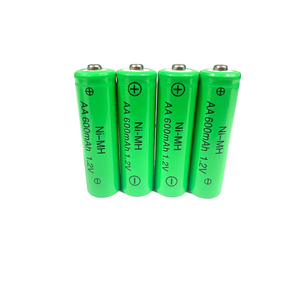 Brand New AA 1.2V Ni-MH Battery 600mAh  Electric Shaver Toy Rechargeable Battery Gaming Machine Flashlight Battery