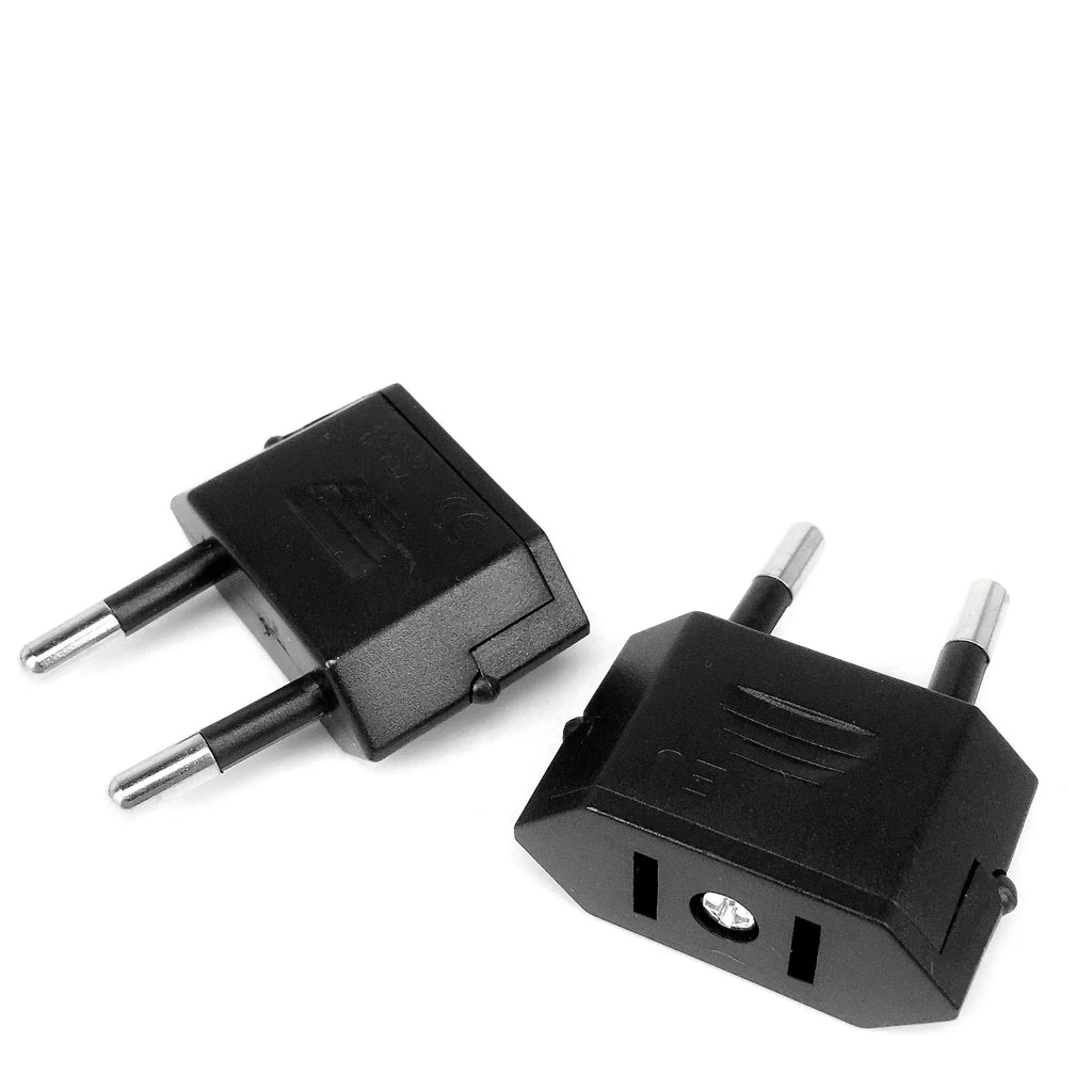 1pcs US/EU American Socket Adapter 2pin 4.0mm European EU To US plug Power adapter Converter Electrical Socket  Outle