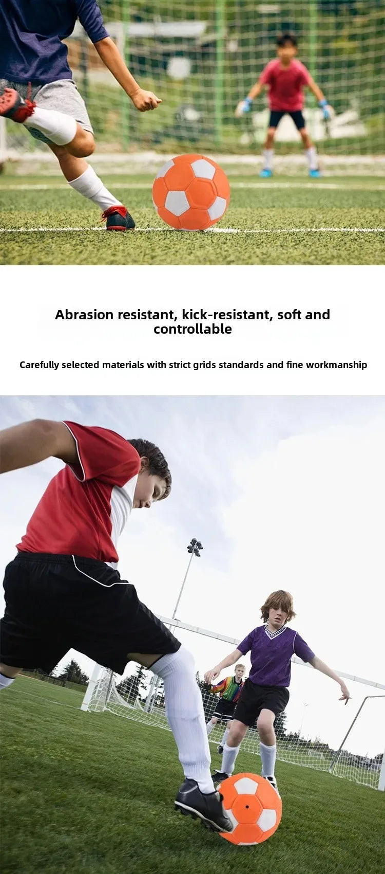 Sports Curve Swerve Football Toys KickerBall High Visibility Swerve Football for Outdoor and Indoor Matches or Games..