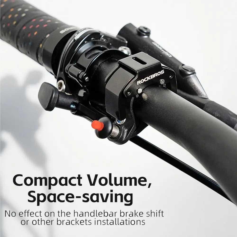 1PC Durable Stainless Bicycle Bell Ring MTB Cycling Horn Bike Handlebar Bell Crisp Sound Horn for Bicycle Safety Bike Accessorie