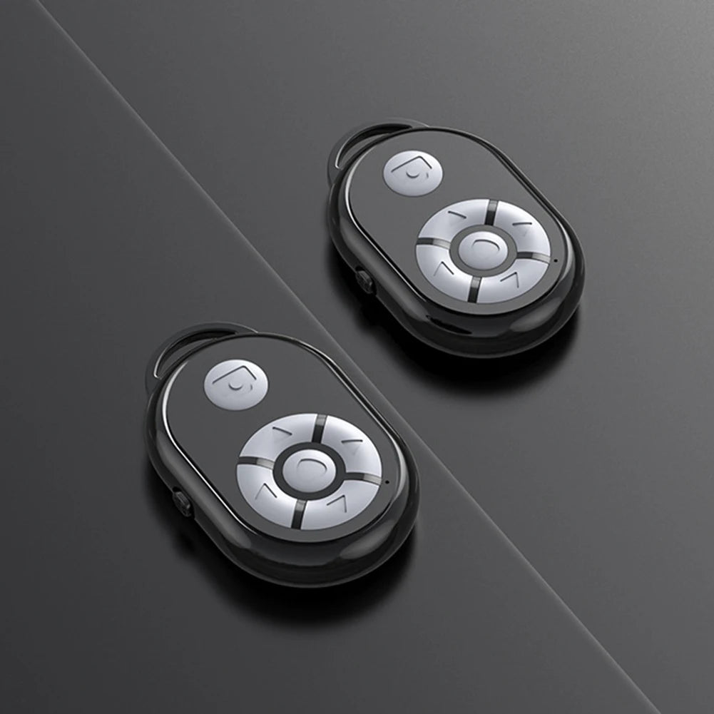 Remote Control Page Turner Bluetooth Smart Phone Screen Auto Clicker for Gaming Live 10m Camera Shutter Video Remote For tiktok