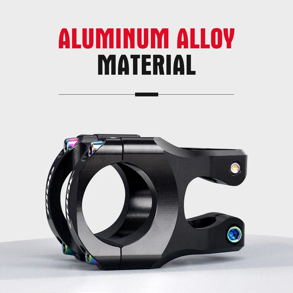JOOD New CNC Bicycle 35mm Short Stem XT MTB bike stem Bicycle Accessories 31.8mm Stem Riser 28.6 mm Pipe Cycling