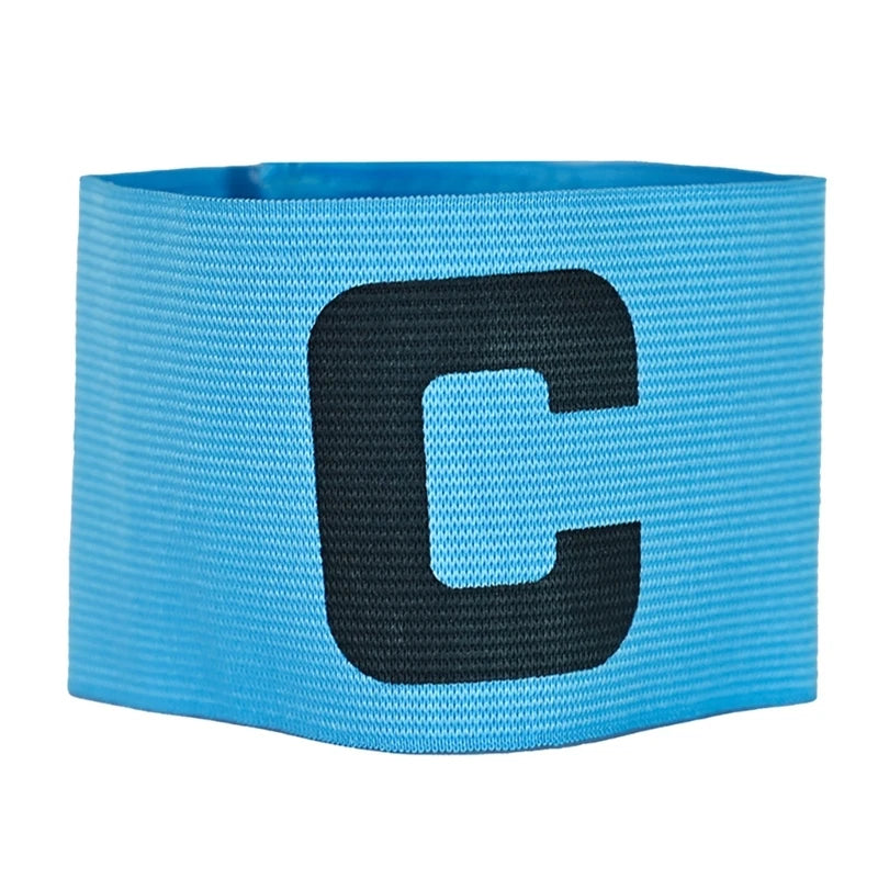 Sports Captain Arm Bands Adjustable Outdoor Football Player Captain ArmBands Elastic Soccer Captain Armband Enduring