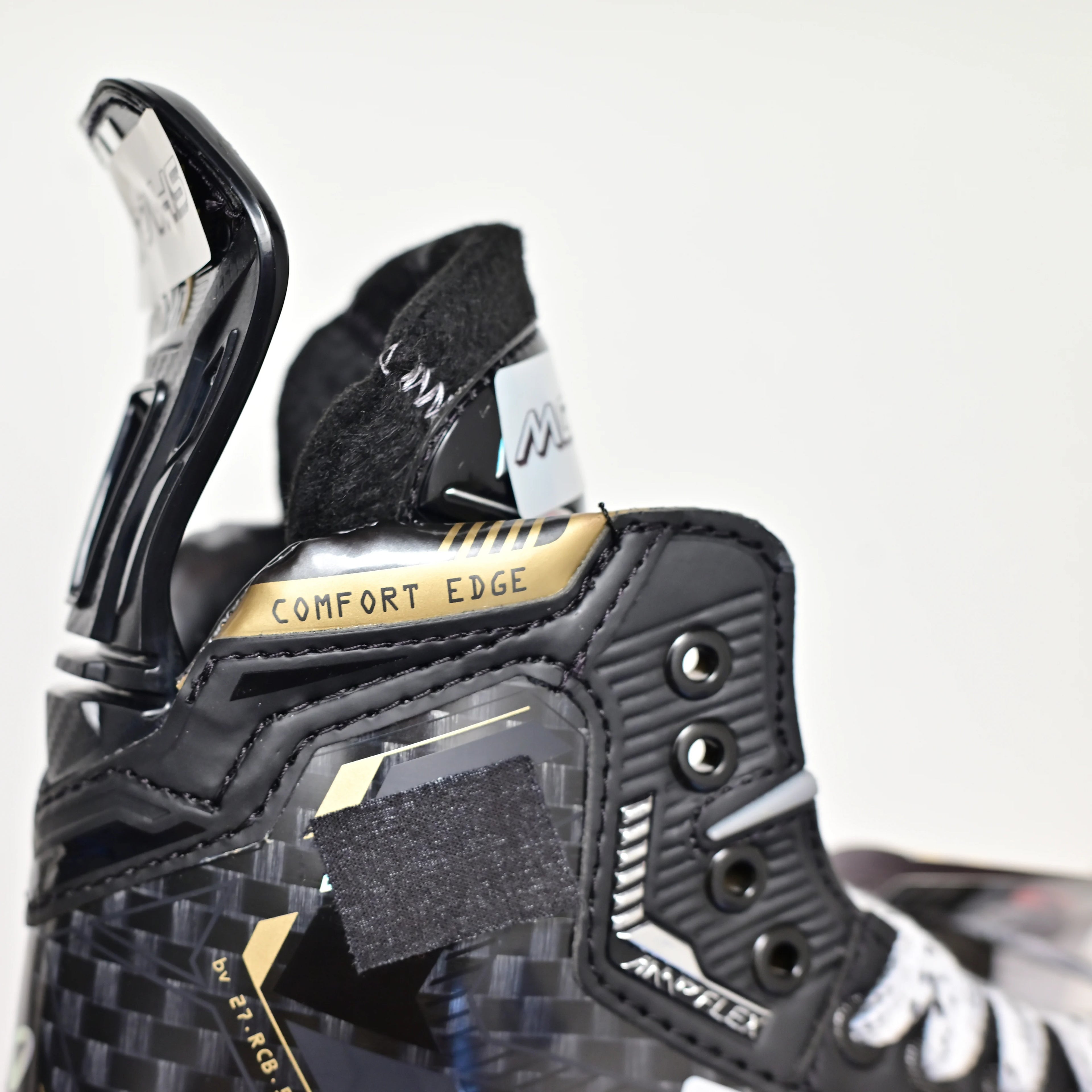 [Gold Skate]Carbon Fiber Composite Steel Blade, Real Ice Hockey, Customizable Performance, Fit Light