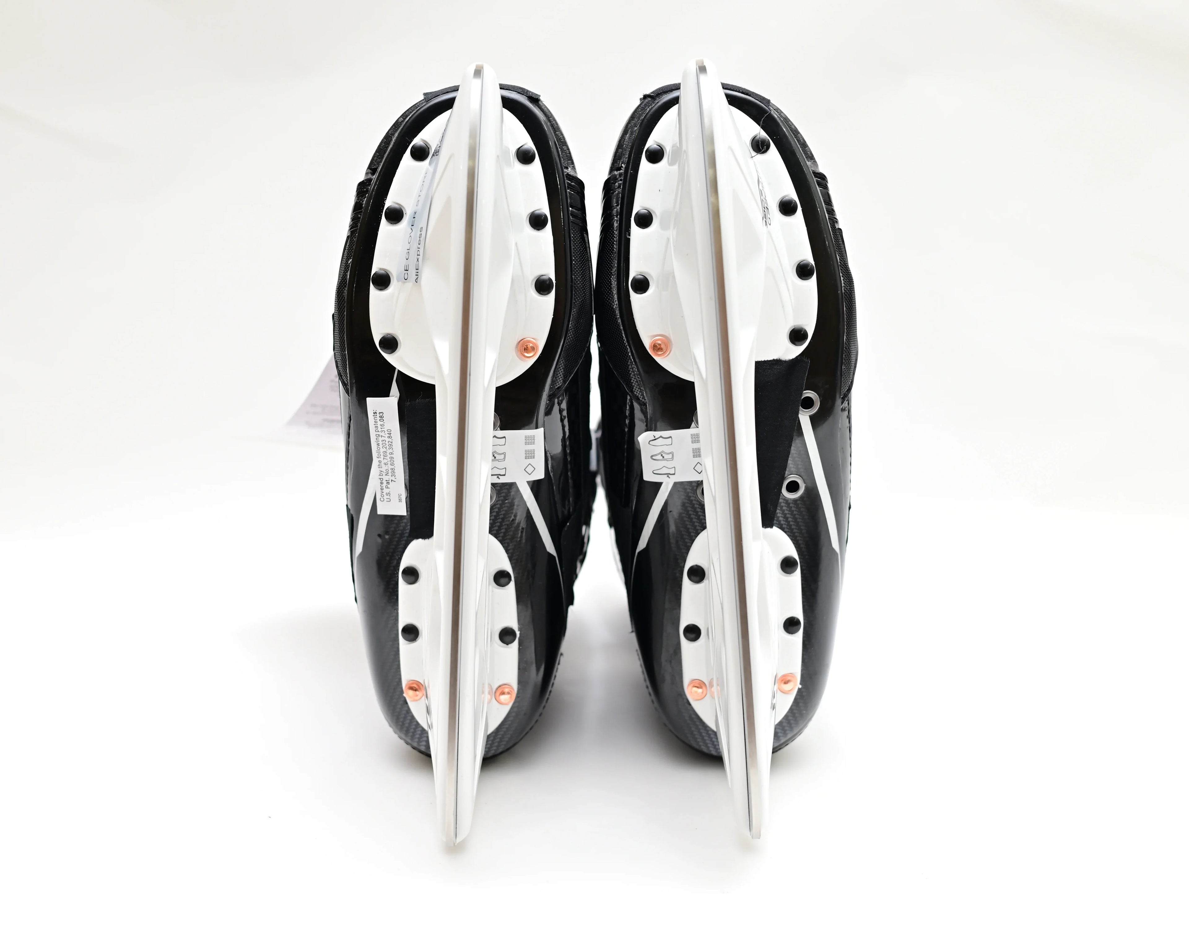 Thermalform Heat Molding hockey Skate Curv Composite Steel Blade Real Ice Hockey Carbon Fiber Customizable Performance Fit Light
