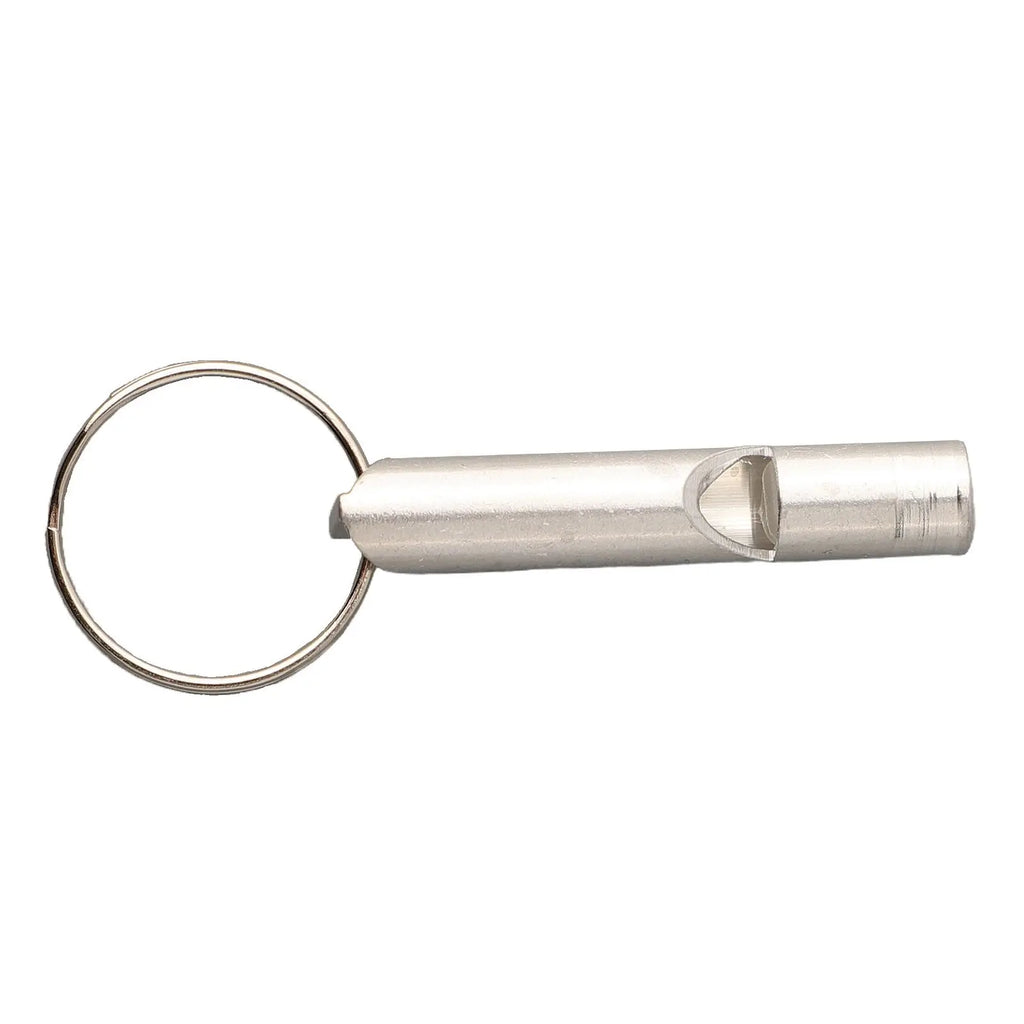 45*8mm Mini Survival Metal Whistle  Distress Pet Training Feeding Helper Outdoor Training Whistle Dogs Repeller Pet Training