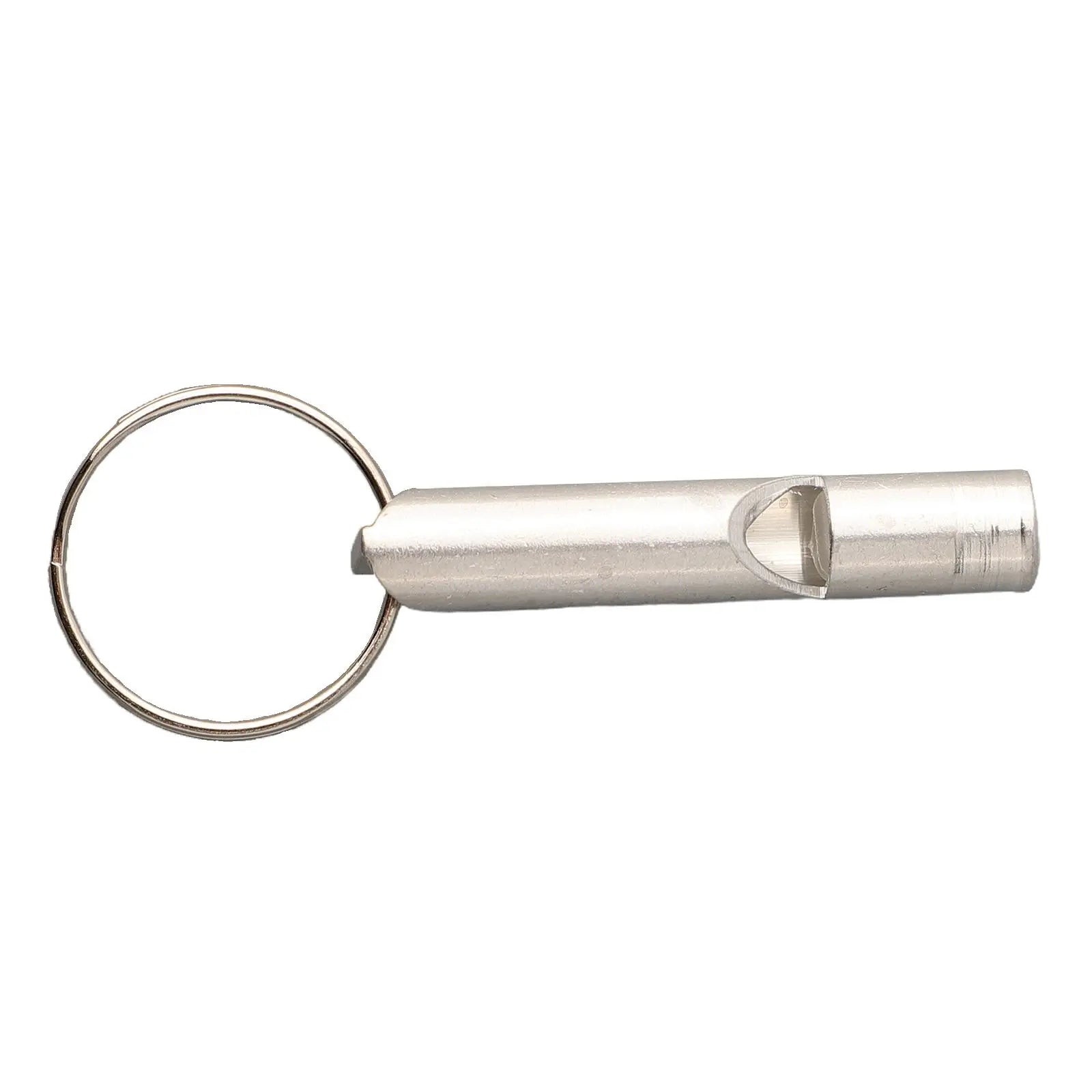 45*8mm Mini Survival Metal Whistle  Distress Pet Training Feeding Helper Outdoor Training Whistle Dogs Repeller Pet Training