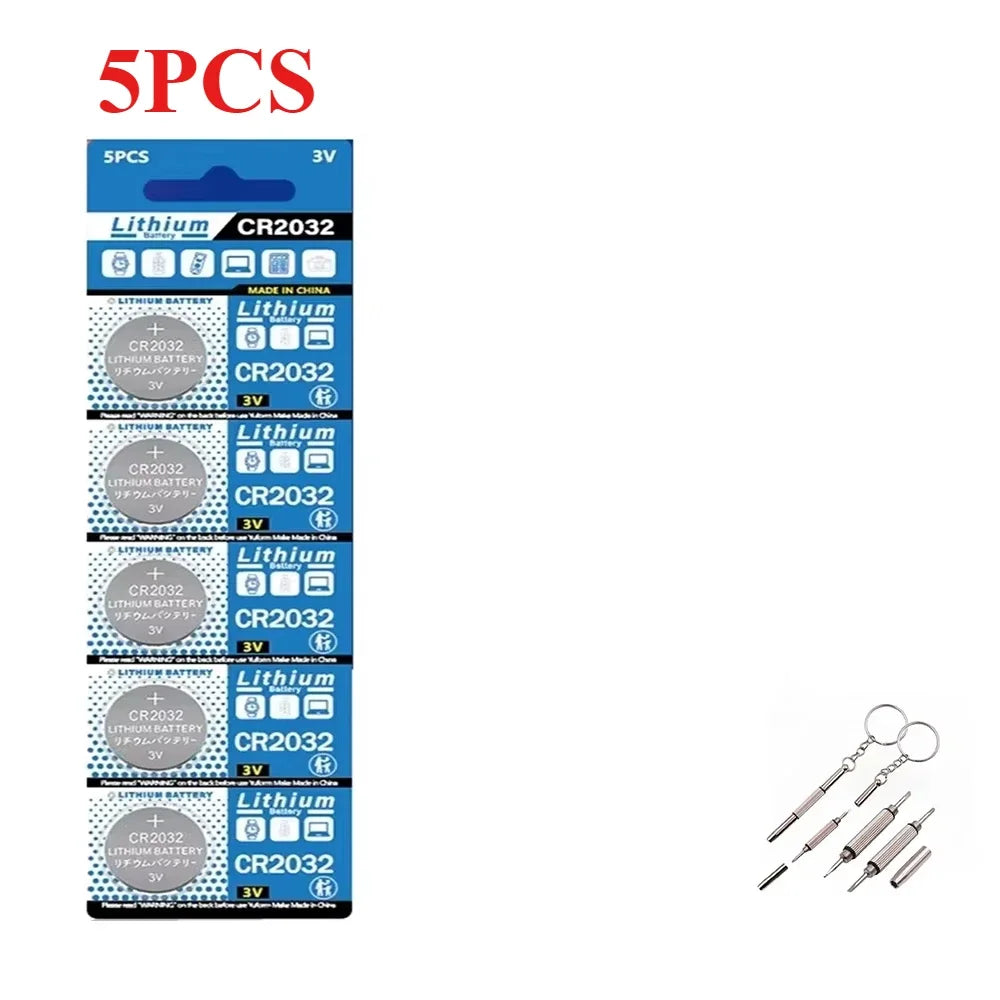 2-50Pcs 200mAh CR2032 2032 DL2032 ECR2032 3V Lithium Battery For Watch Toy Calculator Car Key Remote Control Button Coin Cells