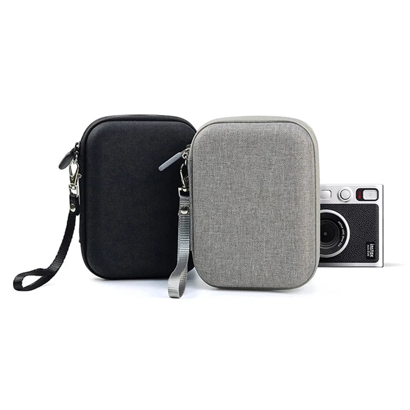 Universal EVA Hard Shell Camera storage Bag For Fujifilm Instax Mini EVO Liplay Link Kodak H35 C210R Printomatic Fabric Surface