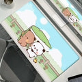 Cartoon Bubu Dudu Cute Deskmat Xxl Gamer Mouse Pad Anime Computer Table Mat Pc Accessories Mousepad Large Mats Office Mause Pads