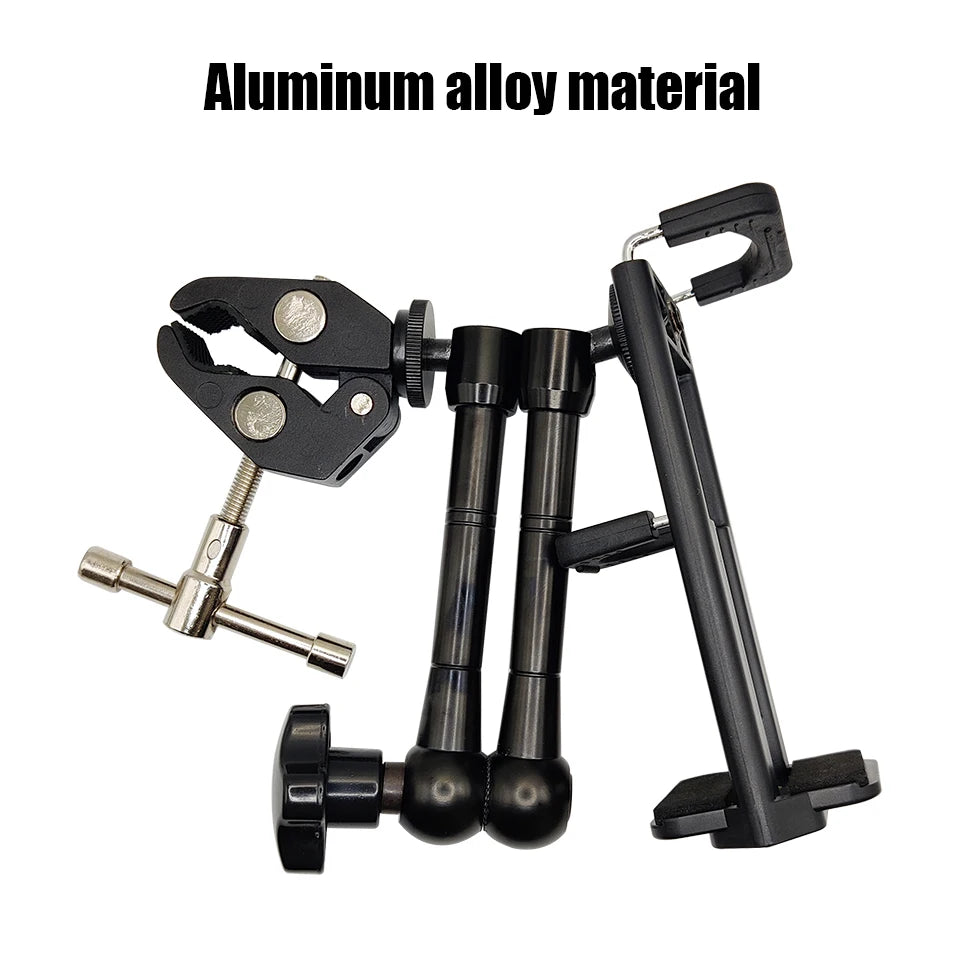 4-11 inch Tablet Car Holder Magic Arm Clamp with 1/4" Adapter for iPad Back Seat Supporter Stand Phone Tablet Accessories in Car