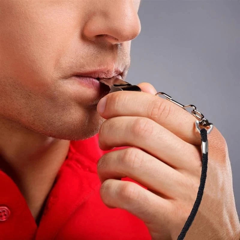 Loud Crisp Sound Whistle Ball-Less Design Professional Sport Whistle Durable Multi-Application for Coaches Referees Lifeguards