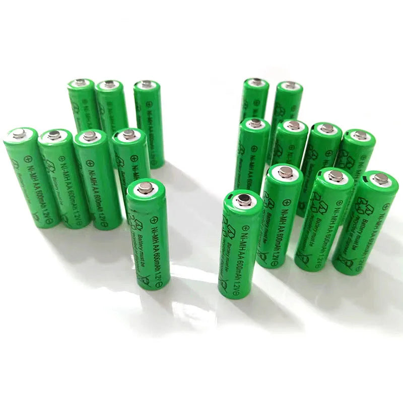 Brand New AA 1.2V Ni-MH Battery 600mAh  Electric Shaver Toy Rechargeable Battery Gaming Machine Flashlight Battery
