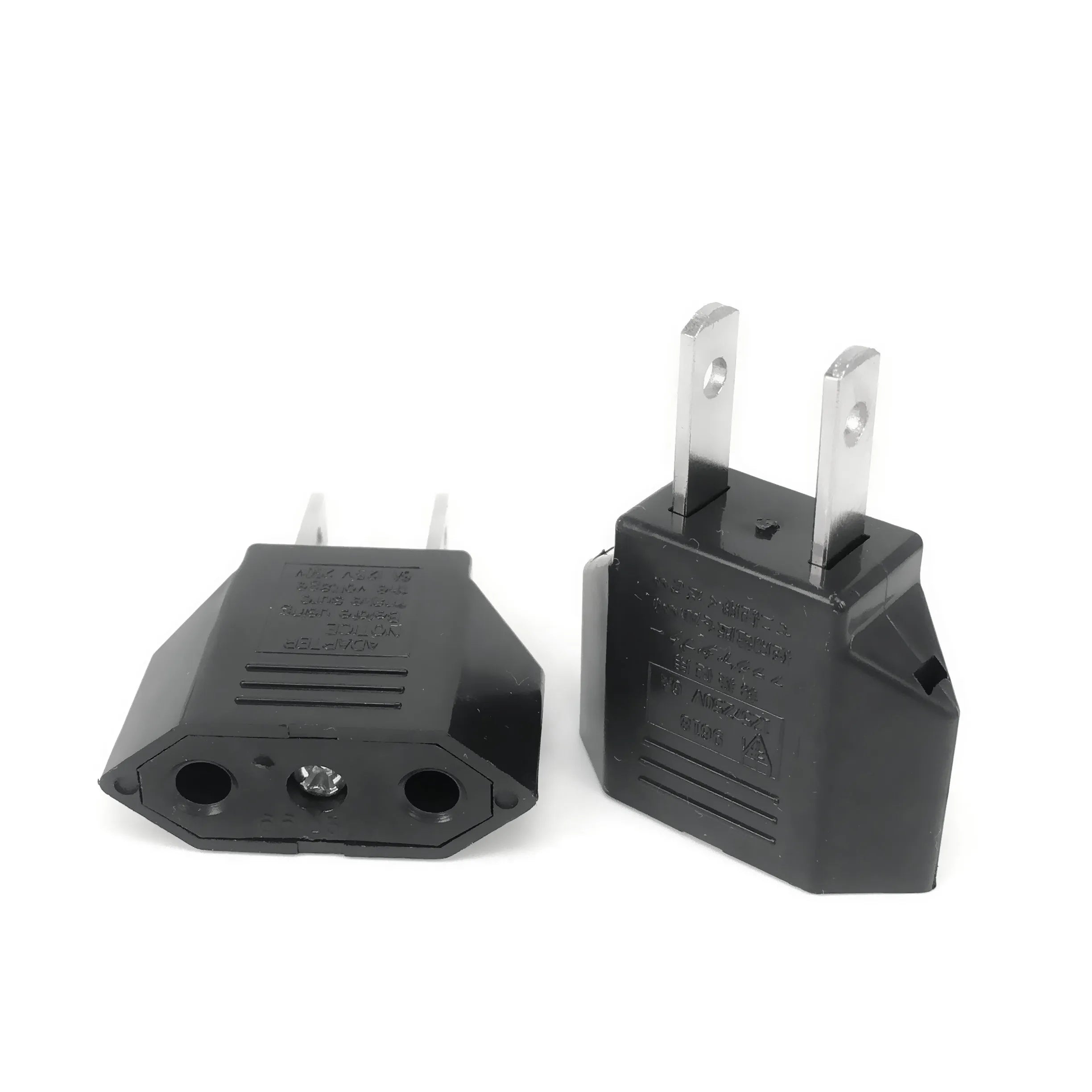 1pcs US/EU American Socket Adapter 2pin 4.0mm European EU To US plug Power adapter Converter Electrical Socket  Outle