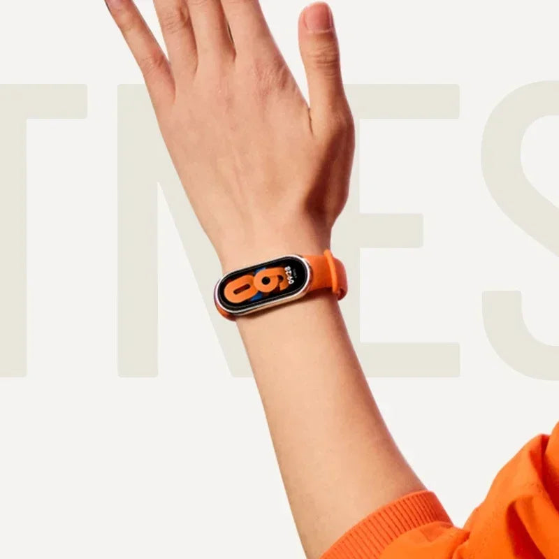 2025 Strap for Xiaomi Mi Band 10/9/8 NFC Bracelet Silicone Wrist Miband 9 NFC Replacement pulsera correa Sport Strap