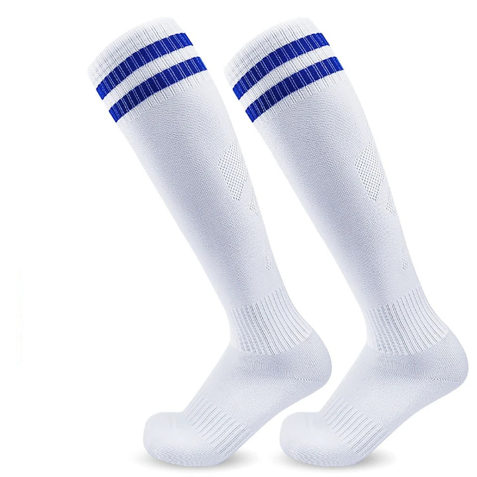Loogdeel 26-45 Children Adult Football Sports Long Knee Socks Kids Soccer Baseball Adults Legging Stockings Children Sports Sock