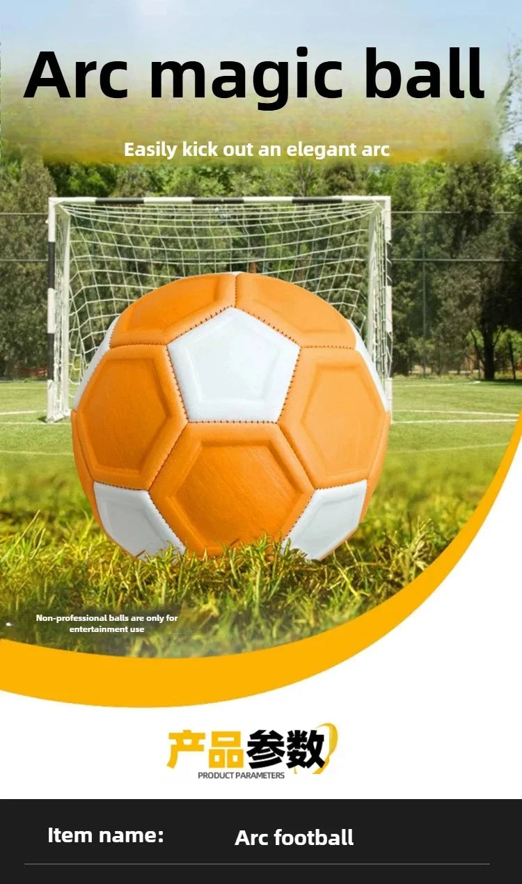 Sports Curve Swerve Football Toys KickerBall High Visibility Swerve Football for Outdoor and Indoor Matches or Games..