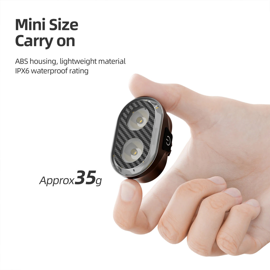 CYCLAMI Bicycle Headlights Front Light  Type-C Charging Waterproof MTB Road Bike Lights Cycling Accessories