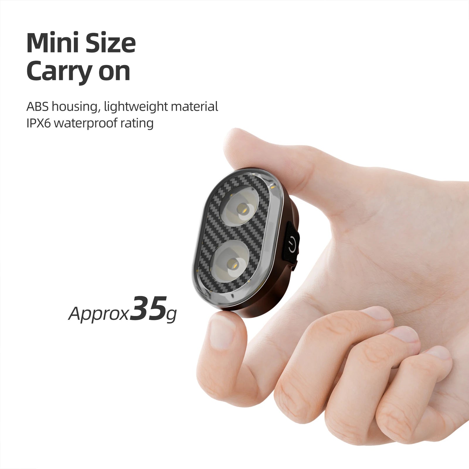 CYCLAMI Bicycle Headlights Front Light  Type-C Charging Waterproof MTB Road Bike Lights Cycling Accessories
