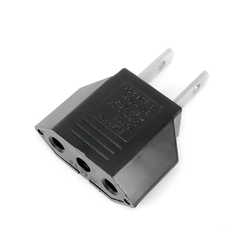 1pcs US/EU American Socket Adapter 2pin 4.0mm European EU To US plug Power adapter Converter Electrical Socket  Outle