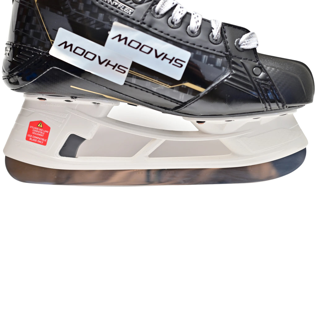 [Gold Skate]Carbon Fiber Composite Steel Blade, Real Ice Hockey, Customizable Performance, Fit Light